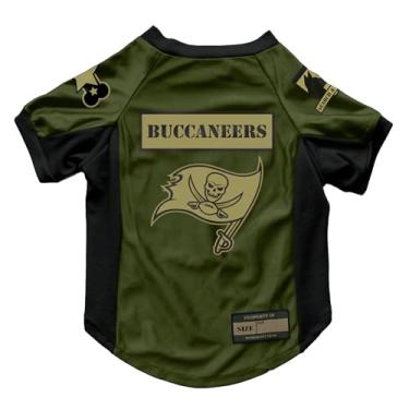 Imagem de Littlearth NFL Tampa Bay Buccaneers Valor Pet Stretch Jersey, Grande
