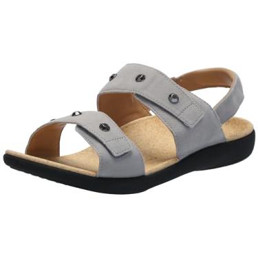 Imagem de REVITALIGN Sandália feminina Terra Wedge, Cinza, 38