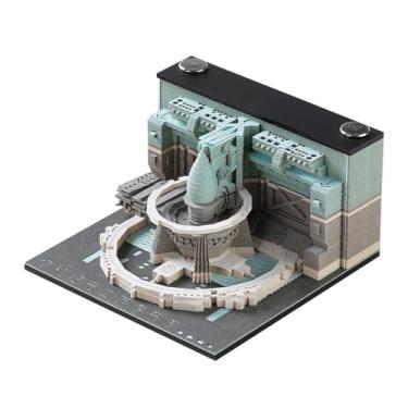 Imagem de Bloco de notas 3D Doomsday Waterdrop Escultura de papel do rasgado à mão, requintado criativo antiaderente Sticky Note DIY Post Notes, cartões para escritório, ornamentos (Doomsday Waterdrop)