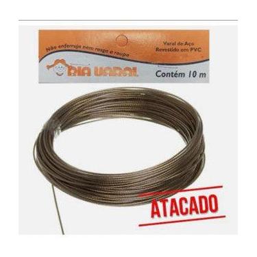 Imagem de Varal de Aço kit com 10 pacote