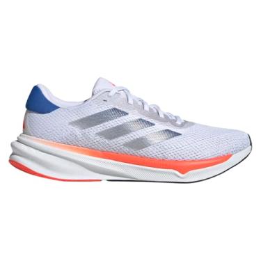Imagem de adidas Tênis masculino Supernova Stride, Branco/time azul royal/vermelho solar, 42