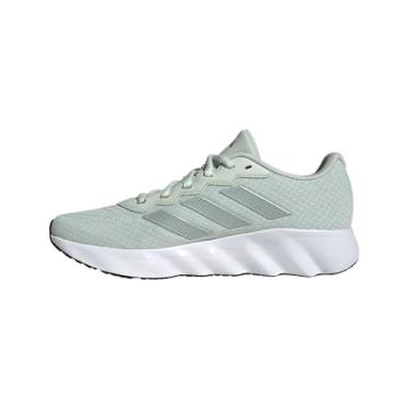 Imagem de adidas Switch Move Tênis de corrida feminino, Linho verde/linho verde met./cristal jade, 42
