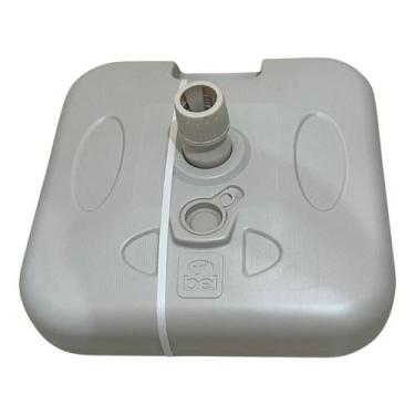 Imagem de Base Branca Guarda Sol Ombrelone 22k Com Areia Ou Água Bel - Belfix, B