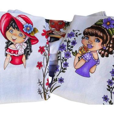 Imagem de Pano De Prato Boneca Kit 10 unidades. - Cialar