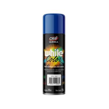 Imagem de Tinta Spray Azul Uso Geral Orbi Química 340ml