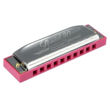 Imagem de Hohner Special 20 Harmonica - Chave de C, rosa