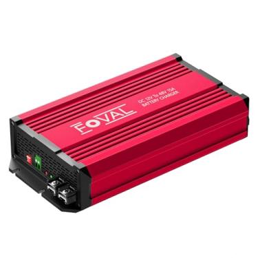 Imagem de FOVAL Carregador Dc Para Dc De 12 V A 48 V, Carregador De Bateria Dc-Dc Ultrarrápido De 800 W Para Lifepo4, Chumbo-Ácido, Agm, Gel E Lítio - Carregamento Em Vários Estágios Para Rvs, Cvs, Reboques,