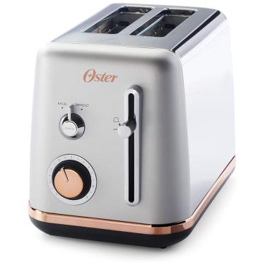 Imagem de Torradeira 2 Fatias, com Função Bagel, 9 Configurações, Rose Gold, pálido, pálido, 110v, OSTER 2097682, Rosa pálido