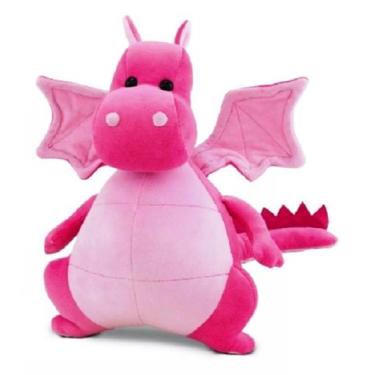 Imagem de Pelúcia Dragão da Sorte - Super Macio - Rosa 32 cm - Toys
