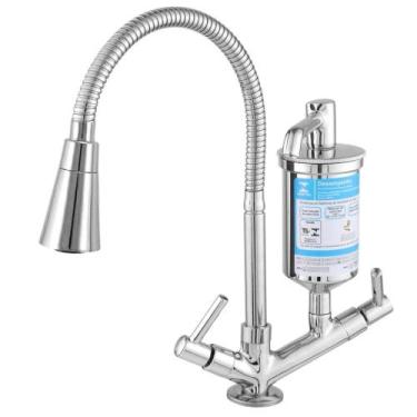 Imagem de Torneira Com Filtro Gourmet Pia Cozinha Mesa Bancada Cone CasaGrande M