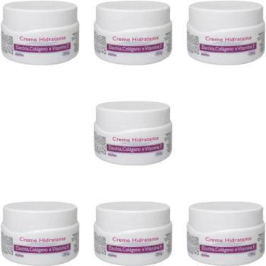 Imagem de 7 Creme Hidratante Alquimia Elastina Colágeno e Vitamina E Pote 250g