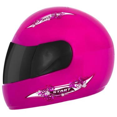 Imagem de Capacete Fechado Mixs Start For Girls, ROSA, 60