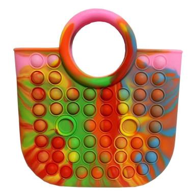 Imagem de Bolsa De Mão Infantil Menina Pop It Sensorial Colorida