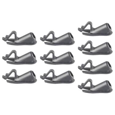 Imagem de Pegciuho 10pcs linhas de bicicleta braçadeiras de tubo guia de fio Os organizadores de fivelas de cabo de freio de fivelas de clipes