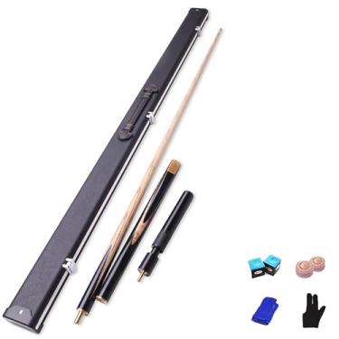 Imagem de Taco de Bilhar Premium, Feito com Madeira, Desempenho Impecável e Construção Robusta para Jogadores Exigentes (Tacos de bilhar e acessórios+ barril box B, 9.8mm)