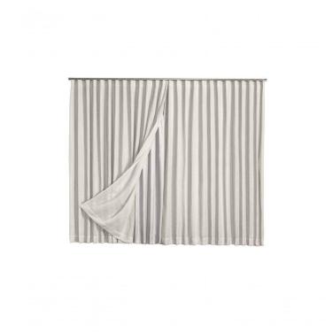 Imagem de Cortina Microfibra Com Linho 4,00x2,50 Para Trilho Suíço palha