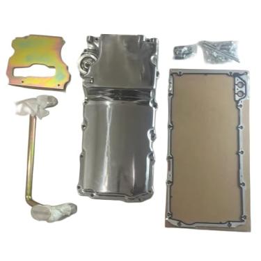 Imagem de Kit de cárter de óleo polido 302-1 para LS Swaps, oferece melhor folga ao solo para carros e caminhões com troca LS Gen III e Gen IV 4.8L 5.3L 6.0L 6.2L