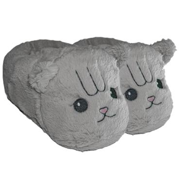 Imagem de Pantufa Gato Inverno Quentinha Solado Borracha (M 34/36)