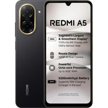 Imagem de Smartphone Celular X.i.a.o.m.i - R.e.d.m.i A5 - 4g/128GB - Lançamento 