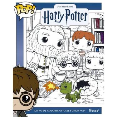 Imagem de Livro - Livro de colorir oficial Funko Pop! Dos filmes de Harry Potter