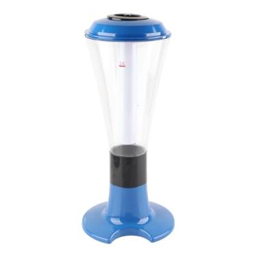 Imagem de Dispensador de Torre de Cerveja 3L Com Torneira, Grande Capacidade de Dispensador de Torre de Cerveja Plástico Luminosa para Casa, Bar, KTV, Adequada para Cerveja, Vinho, Suco, (BLUE)