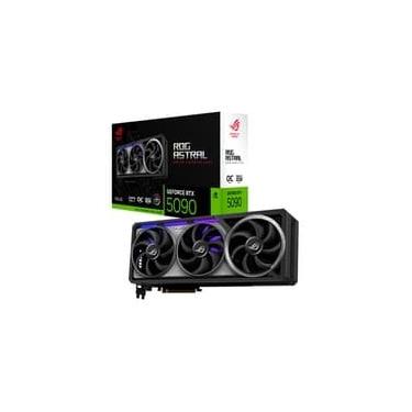 Imagem de Placa de Vídeo ASUS RTX5090 ROG Astral Gaming OC NVIDIA GeForce, 32GB, GDDR7, ARGB, G-Sync, Ray Tracing, DLSS 4, HDR - 90YV0LW0-M0NA00