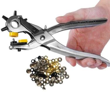 Imagem de Alicate Vazador Couro Pregar Ilhos 54 Botao Metal Tic Tac 35 - Newz, 3