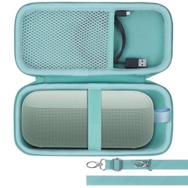 Imagem de Lebakort Capa rígida compatível com alto-falante portátil Bose SoundLink Flex 2ª geração/Bose SoundLink Flex Bluetooth, capa Alpine Sage