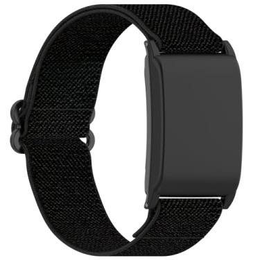 Imagem de AWADUO Pulseira de substituição de nylon compatível com WHOOP 4.0, macia e durável, com acessório de smartwatch de liberação rápida (preto)