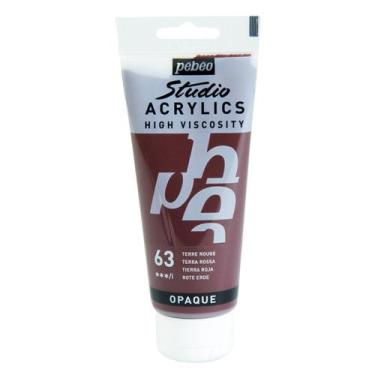 Imagem de Tinta Acrílica Pébéo 100ml 63 Terra Rossa