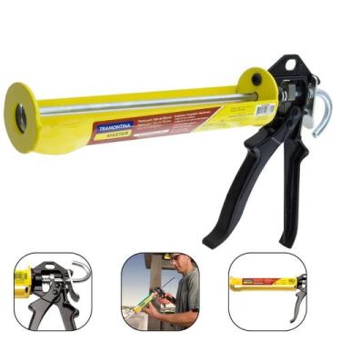Imagem de Pistola Aplicadora de Silicone 280ml Tramontina Master 43199/002 com C