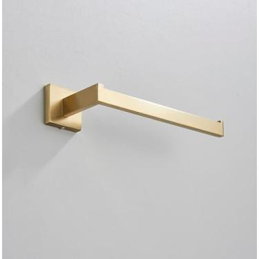 Imagem de TINICO Kit Acessórios Banheiro,Toalheiro De Parede Banheiro 26cm,Aço Inox 304 Toalhas Rosto Cabide, Ouro Escovado