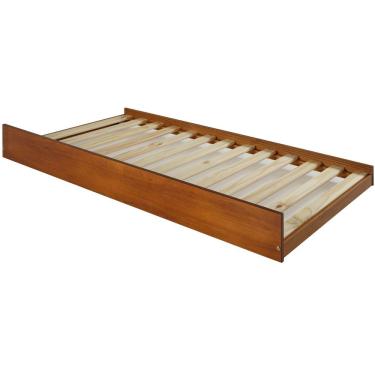 Imagem de Cama Auxiliar Solteiro Em Madeira Maciça Mv Outlet Mel