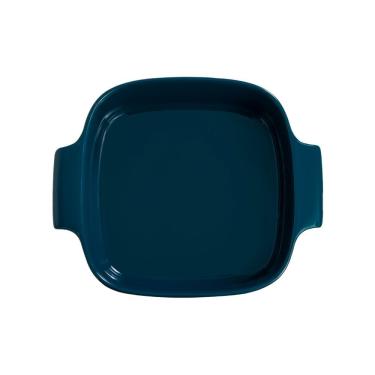 Imagem de Travessa Quadrada Em Porcelana Assar E Servir 21x21cm Germer Verde