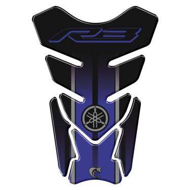 Imagem de Protetor De Tanque Adesivo Moto Yamaha R3 Azul