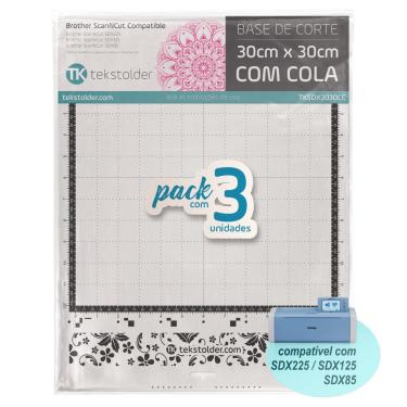Imagem de Kit Com 3 Bases De Corte 30x30 Brother Scanncut Sdx (com Cola)
