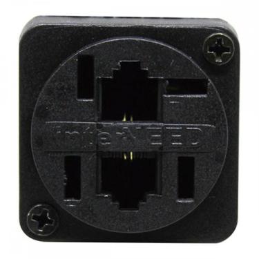 Imagem de Tomada Tel Extensao C/2 Adap.Imp.Cent.Intern - Kit C/10 Unidades - INT