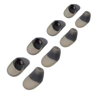 Imagem de NANLANFAN Ponteiras De Silicone Reposição Para Fones Ouvido Hyperx Cloud Ii, Máximo Conforto, 4 Pares (Pp/P/M/G)