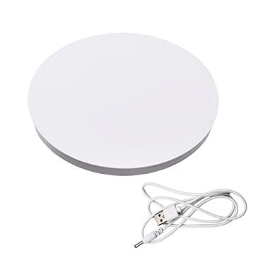Imagem de Funvalley Surperfect Suporte De Exibição Plataforma Giratória Elétrica Motorizada 9,8", Mesa Automática Usb Para Produtos 360 Graus