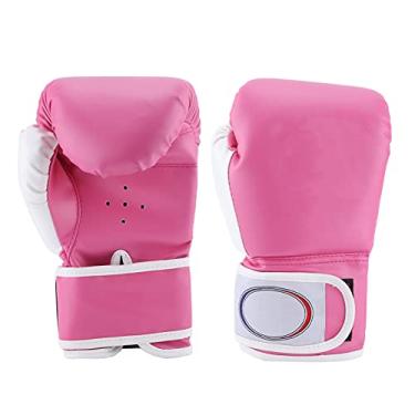 Imagem de Tomotato 1 Par De Luvas Boxe Para Crianças E Jovens, Saco Pancadas, Treinamento, Sparring, Meninos Meninas Iniciantes (Rosa)