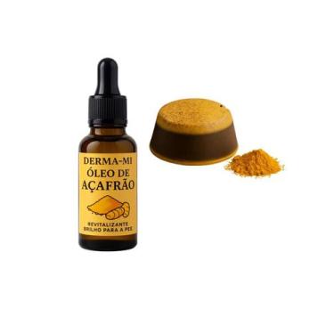 Imagem de Kit Óleo de Açafrão 30ml + Sabonete Natural  Clareador Natural, Antiac