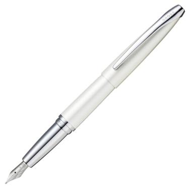 Imagem de Cross ATX, Caneta-tinteiro branca perolada, com ponta de aço inoxidável média (886-38MS)