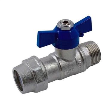 Imagem de Válvula Esfera M X Adaptador Tubo Pead 3/4 Saneamento Ivm - IVM ITALY