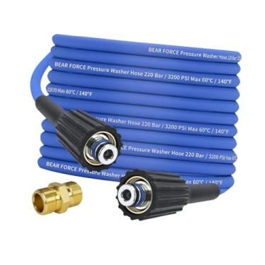 Imagem de IEUDNS Mangueira de lavadora de alta pressão com rosca M22, extensão de mangueira de substituição para lavadora de alta pressão para limpeza de carros, a