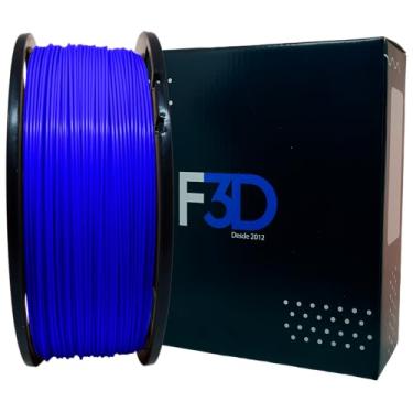 Imagem de Filamento PETG 1,75mm, 1Kg, Azul, Temperatura de Impressão 220-250°C