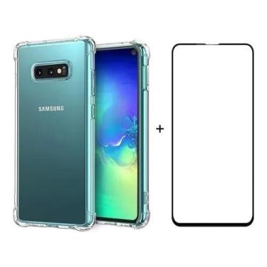Imagem de Capa Anti Impacto Samsung Galaxy S10e Capinha + Película 3d - Shop Cel