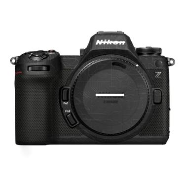Imagem de Mebont Adesivo de capa de câmera antirarranhões para Nikon Z6 III/Z63 Full Frame sem espelho/película protetora do corpo da câmera de vídeo antidesgaste decoração protetora da pele #Circuit Black