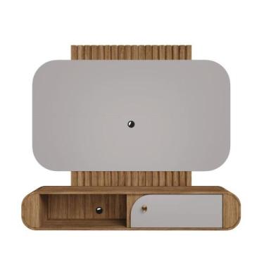 Imagem de Painel TV 55 Polegadas Capivari Cinamomo Off-White - CASA H