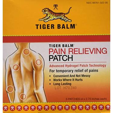 Imagem de Tiger Balm Adesivos para alívio da dor, 5 unidades