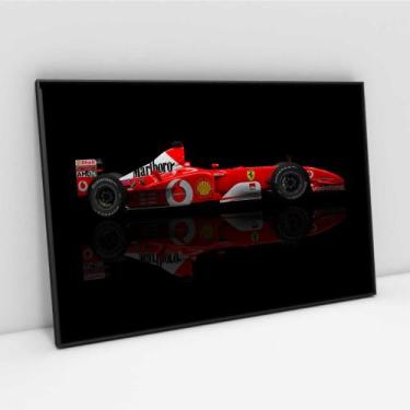 Imagem de Quadro Decorativo Carro De Corrida F1 - MeMoldura, Moldura Preta, 60X9